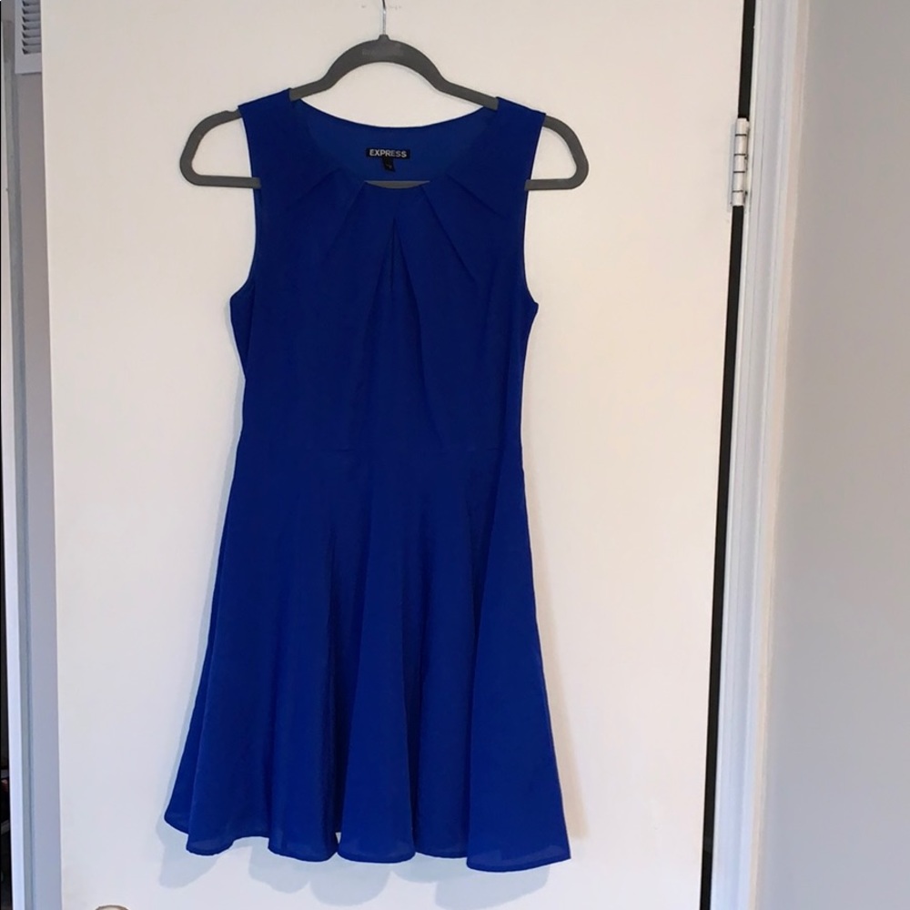 Royal Blue Flowy Dress
